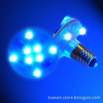 E10 DIP 12-piece Carnival LED Light, 28mm PCB Diameter